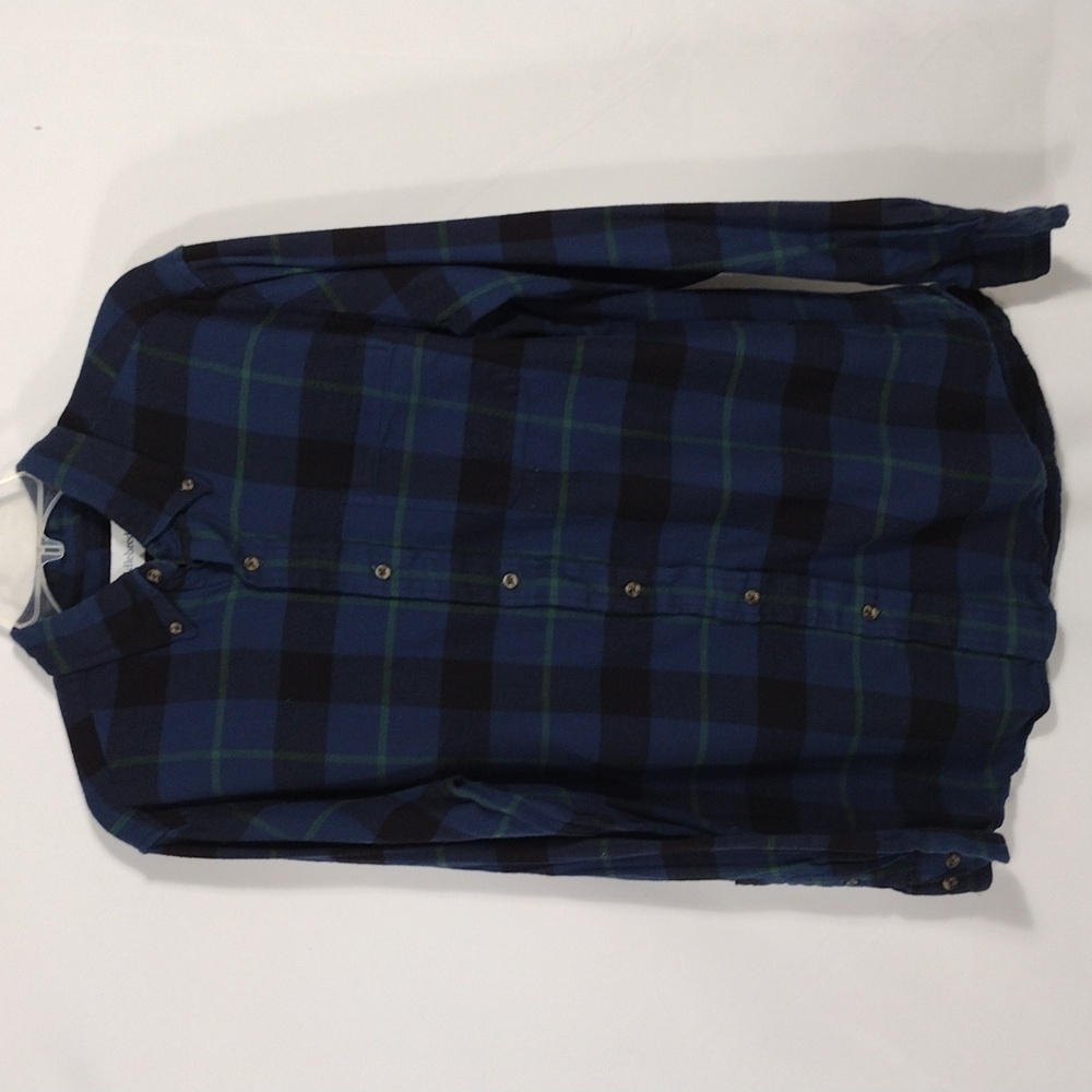 EUC Saddlebred Men's Plaid Flannel Long Sleeve button down classic fit medium